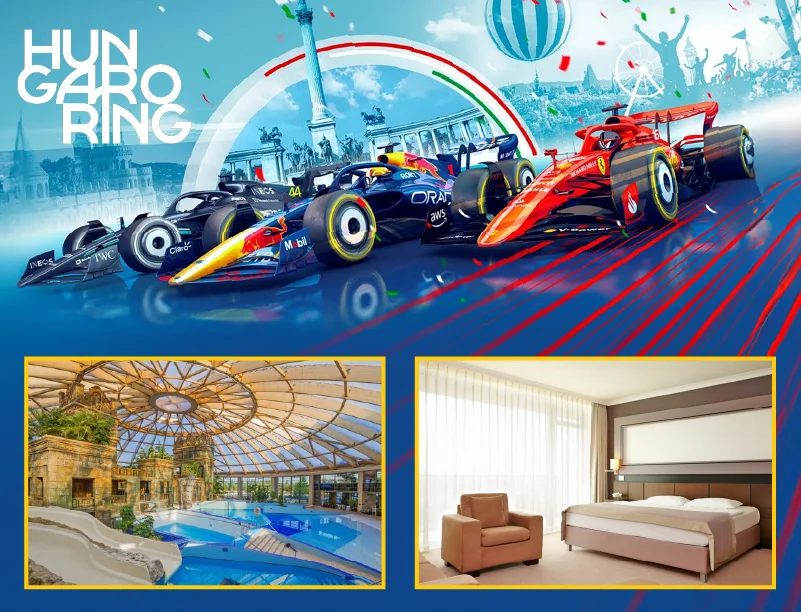 Hungaroring F1 2024 - AQUAWORLD RESORT BUDAPEST 4*