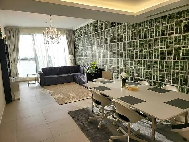 B411 Furnished Apartment With Maidroom